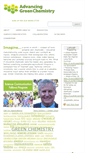 Mobile Screenshot of advancinggreenchemistry.org